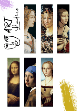 Pakiet zakładek Art Ladies