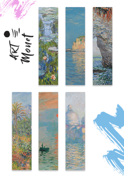 Pakiet zakładek ART Monet
