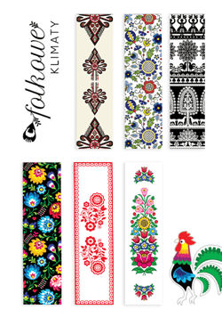Pakiet zakładek FOLKOWE KLIMATY