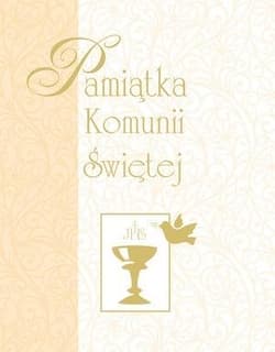 Pamiątka Komunii Świętej (żółta, mały format) - Praca zbiorowa
