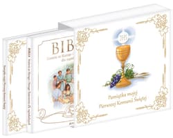 Pamiątka mojej Pierwszej Komunii Świętej Książka w etui