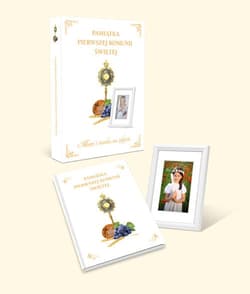 Pamiątka Pierwszej Komunii Świętej + ramka