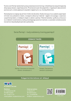 Galeria - zdjęcie nr. 5 - Pamięć ćwiczenia na materiale słowno obrazkowym 1