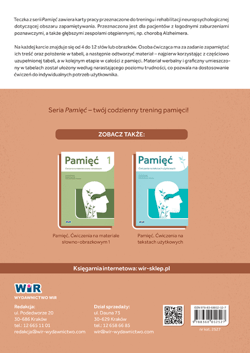 Galeria - zdjęcie nr. 5 - Pamięć ćwiczenia na materiale słowno obrazkowym 2