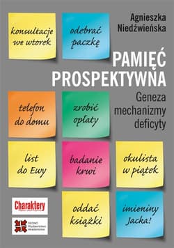Pamięć prospektywna Geneza mechanizmy deficyty - Agnieszka Niedźwieńska