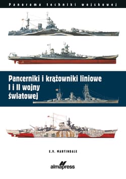 Pancerniki i krążowniki liniowe I i II wojny światowej - E. V. Martindale