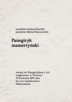 Panegiryk mamertyński - Mamertyn Senior