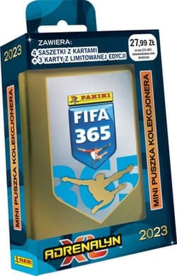 Panini Fifa 365 Adrenalyn 2023 mini puszka kolekcjonera