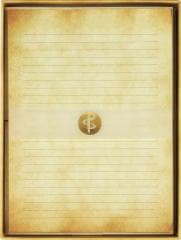 Papeteria dwustronna Vintage