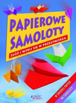 Papierowe samoloty Złóż i wzbij się w powietrze