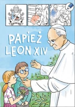 Papież Leon XIV - kolorowanka - Praca zbiorowa