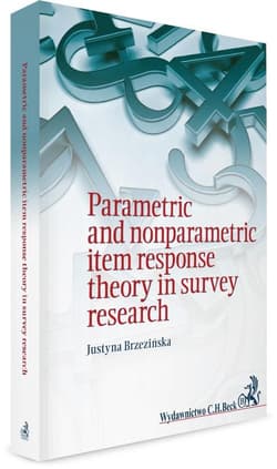 Parametric and nonparametric item response theory in survey research - Justyna Brzezińska