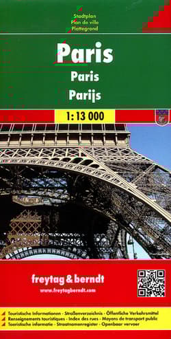 Paryż mapa 1:13 000 - Opracowanie Zbiorowe