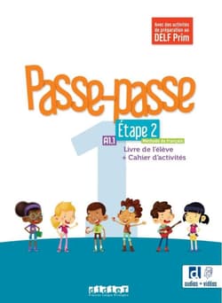 Passe-Passe 1 etape 2 podręcznik + ćwiczenia + app - Praca zbiorowa