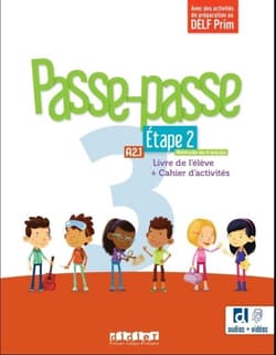 Passe-passe 3 A2.1 Etap 2 podr. + ćw. + online - Agnes Gallezot,  Le Naour Magali