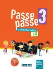 Passe-Passe 3 ćwiczenia A2.1 + CD - Praca zbiorowa