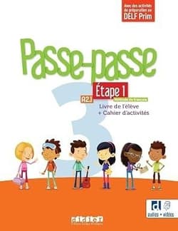 Passe-Passe 3 etape 1 podr. + ćw. + online A2.1 - Agnes Gallezot,  Le Naour Magali,  Pozzana Laurent