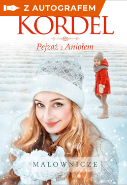 Pejzaż z Aniołem z autografem - Magdalena Kordel