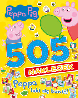 Peppa Pig 505 naklejek Peppa lubi się bawić!
