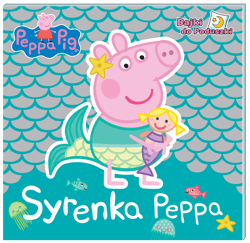 Peppa Pig Bajki do poduszki Syrenka Peppa