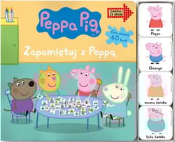 Peppa pig. Książka twardostronicowa z kartami memo - Opracowanie Zbiorowe