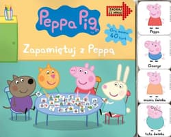 Peppa pig. Książka twardostronicowa z kartami memo - Opracowanie Zbiorowe