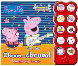Peppa Pig Książka z dźwiękami Świnki się bawią - Opracowanie Zbiorowe