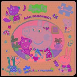 Peppa Pig Książka z puzzlami Mali pomocnicy - Opracowanie Zbiorowe
