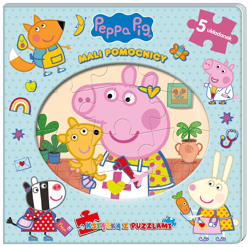 Peppa Pig Książka z puzzlami Mali pomocnicy - Opracowanie Zbiorowe
