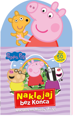 Peppa Pig Naklejaj bez końca Część 2 Ubrania na każdą okazję - Opracowanie Zbiorowe