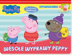 Peppa Pig Opowiadania 3D Wesołe wyprawy Peppy - null null