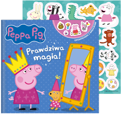 Peppa Pig Opowiadania z naklejkami Prawdziwa magia!