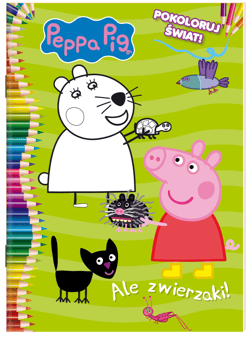 Peppa Pig Pokoloruj świat Część 4 - Opracowanie Zbiorowe