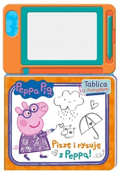 Peppa Pig Tablica z pomysłami Piszę i rysuję z Peppą! - null null