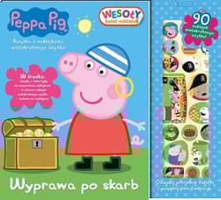 Peppa Pig Wesoły świat naklejek Wyprawa po skarb - Opracowanie Zbiorowe