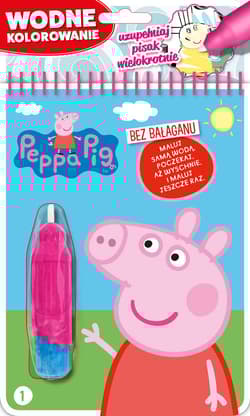 Peppa Pig Wodne kolorowanie Część 1