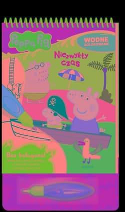 Peppa Pig Wodne kolorowanie Niezwykły czas - Opracowanie Zbiorowe