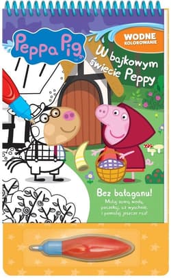 Peppa Pig Wodne kolorowanie W bajkowym świecie Peppy - null null
