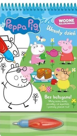 Peppa Pig Wodne kolorowanie. Wesoły dzień.