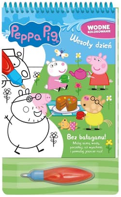 Peppa Pig Wodne kolorowanie. Wesoły dzień. - Opracowanie Zbiorowe