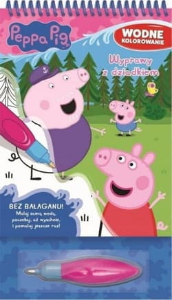 Peppa Pig Wodne kolorowanie Wyprawy z dziadkiem - null null