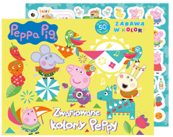 Peppa Pig Zabawa w kolory Zwariowane kolory Peppy - Opracowanie Zbiorowe