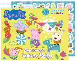 Peppa Pig Zabawa w kolory Zwariowane kolory Peppy - Opracowanie Zbiorowe
