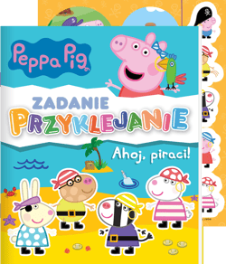 Peppa Pig Zadanie Przyklejanie Część 6