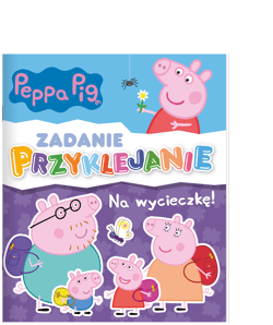 Peppa Pig Zadanie Przyklejanie Na wycieczkę - Opracowanie Zbiorowe