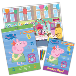 Peppa Pig. Zgrana paczka. Działaj z Peppą! - Praca zbiorowa