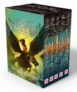 Percy Jackson i bogowie olimpijscy Tom 1-5 Pakiet - Rick Riordan