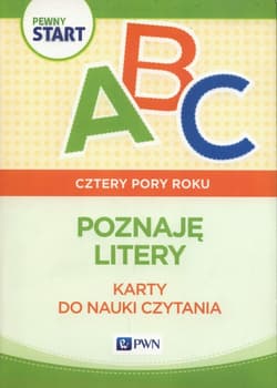 Pewny start Cztery pory roku Karty do nauki czytania