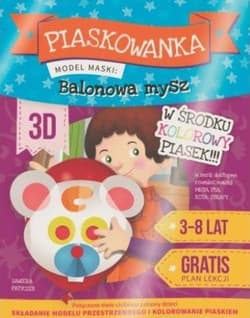 Piaskowanka 3D Balonowa mysz