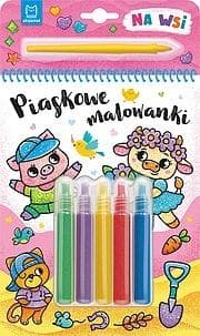 Piaskowe malowanki. Na wsi